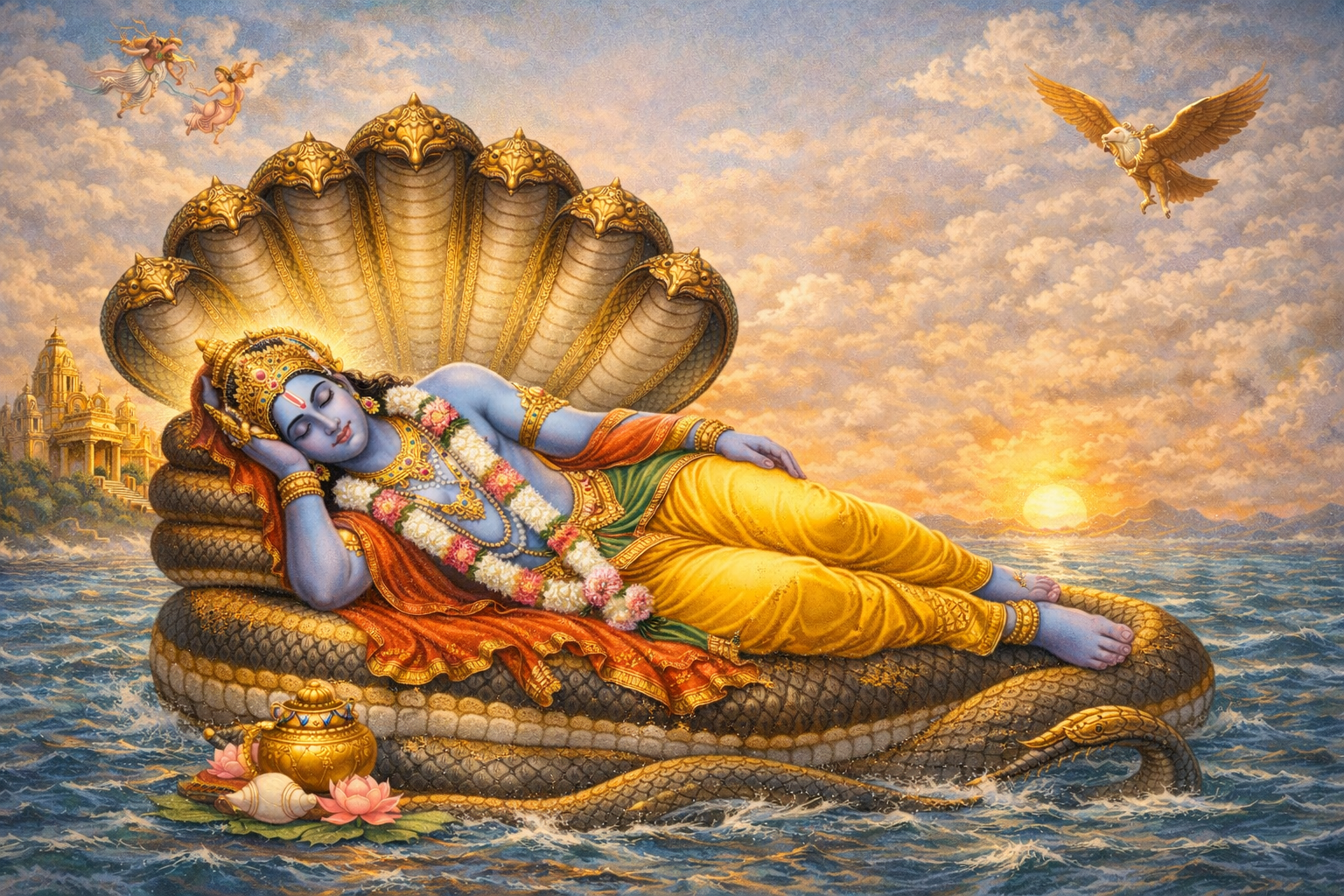 Lord Sri Vishnu devotional image